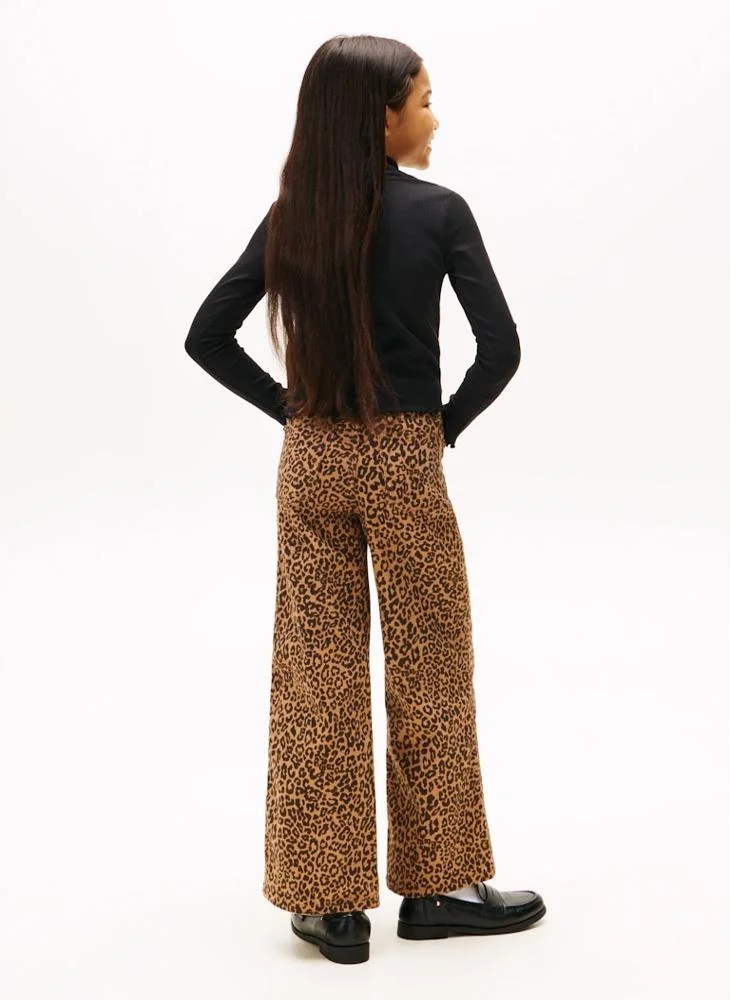 تومي هيلفيغر تيشيرت أطفال اساسي بياقة مستديرة